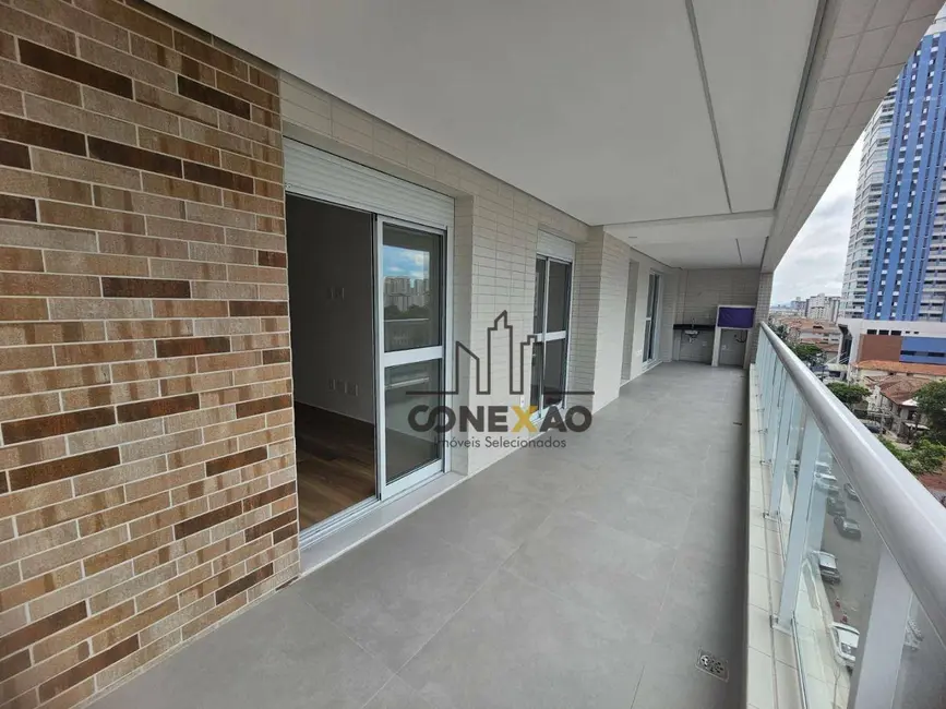 Foto 1 de Apartamento com 3 quartos à venda, 133m2 em Aparecida, Santos - SP