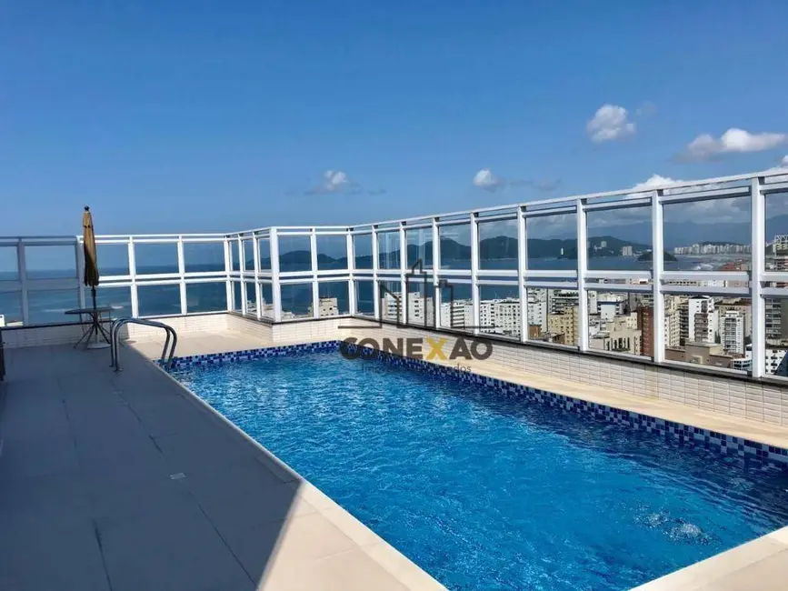 Foto 1 de Apartamento com 1 quarto para alugar, 54m2 em Embaré, Santos - SP