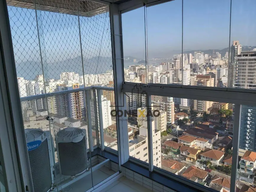 Foto 2 de Apartamento com 1 quarto para alugar, 54m2 em Embaré, Santos - SP