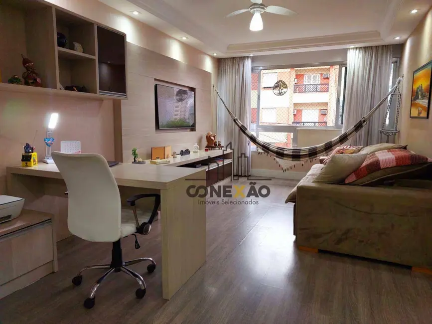 Foto 3 de Apartamento com 3 quartos para alugar, 123m2 em Embaré, Santos - SP