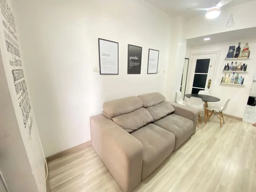 Foto 1 de Apartamento com 1 quarto à venda, 45m2 em Boqueirão, Santos - SP