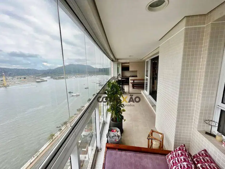 Apartamento com 3 quartos à venda, 189m2 em Ponta da Praia, Santos - SP - imagem 5 Foto 5 de Apartamento com 3 quartos à venda, 189m2 em Ponta da Praia, Santos - SP