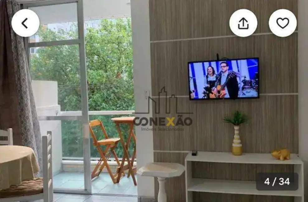 Foto 2 de Apartamento com 1 quarto à venda, 54m2 em Barra Funda, Guaruja - SP