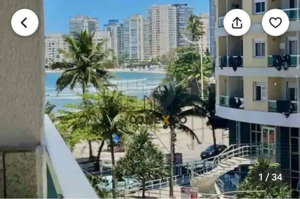 Foto 1 de Apartamento com 1 quarto à venda, 54m2 em Barra Funda, Guaruja - SP