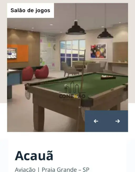 Foto 3 de Apartamento com 2 quartos à venda, 140m2 em Aviação, Praia Grande - SP