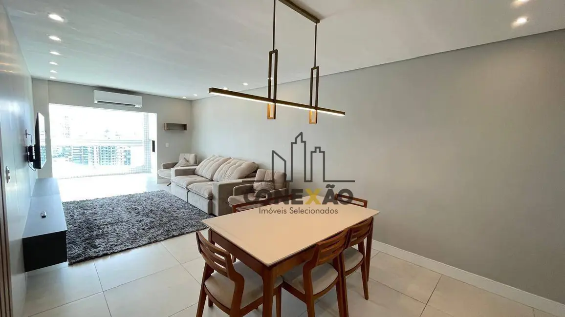 Foto 2 de Apartamento com 3 quartos para alugar, 130m2 em Ocian, Praia Grande - SP