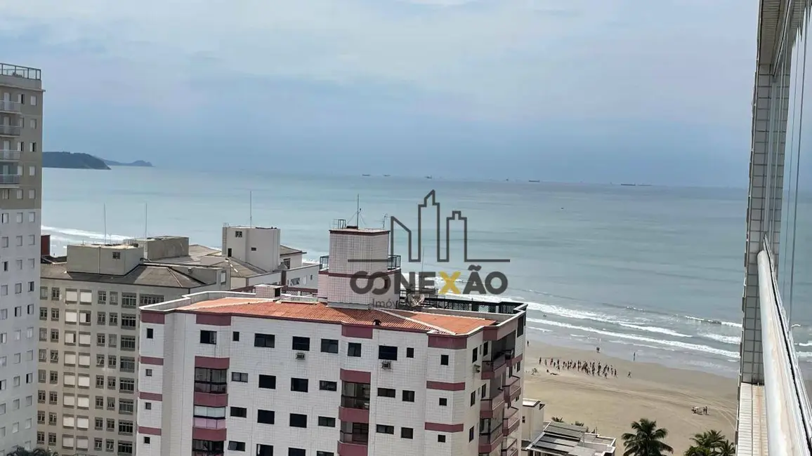Foto 1 de Apartamento com 3 quartos para alugar, 130m2 em Ocian, Praia Grande - SP