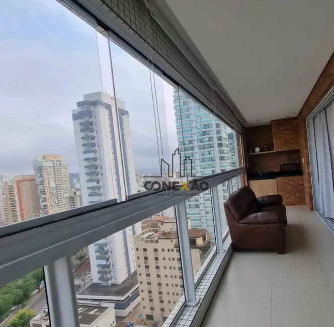 Foto 6 de Apartamento com 3 quartos à venda, 142m2 em Embaré, Santos - SP