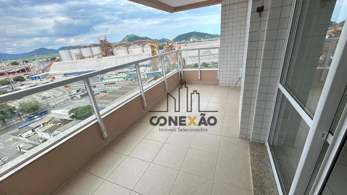 Foto 2 de Apartamento com 3 quartos para alugar, 92m2 em Ponta da Praia, Santos - SP