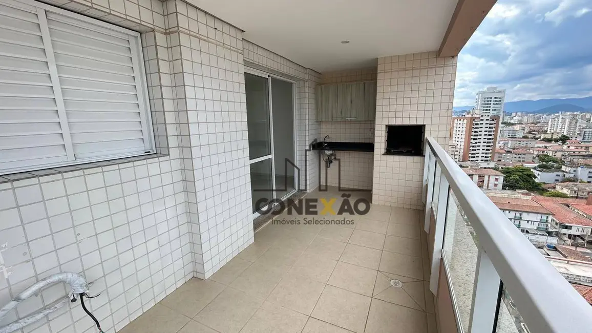 Foto 1 de Apartamento com 3 quartos para alugar, 92m2 em Ponta da Praia, Santos - SP