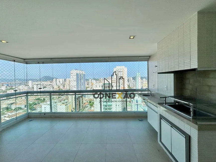 Apartamento com 3 quartos para alugar, 150m2 em Aparecida, Santos - SP - imagem 2 Foto 2 de Apartamento com 3 quartos para alugar, 150m2 em Aparecida, Santos - SP