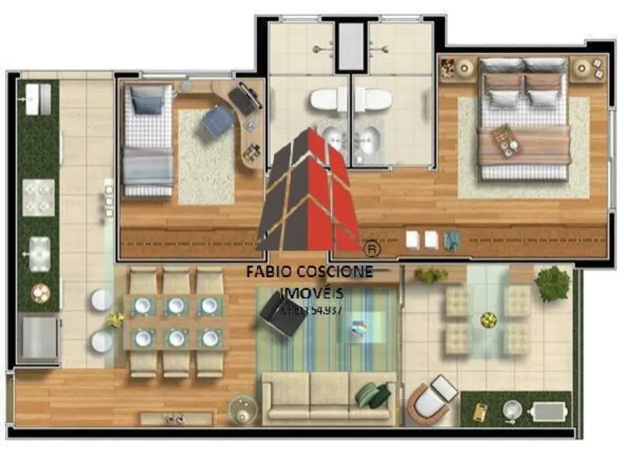 Apartamento com 2 quartos à venda, 60m2 em Jardim Anália Franco, São Paulo - SP - imagem 1 Foto 1 de Apartamento com 2 quartos à venda, 60m2 em Jardim Anália Franco, São Paulo - SP