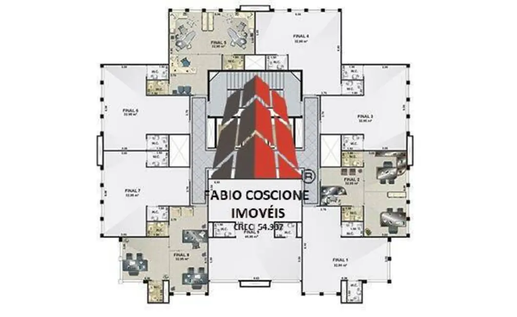 Foto 6 de Sala Comercial para alugar, 32m2 em Vila Gomes Cardim, São Paulo - SP