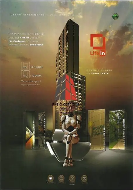 Foto 1 de Apartamento à venda, 35m2 em Vila Oratório, São Paulo - SP