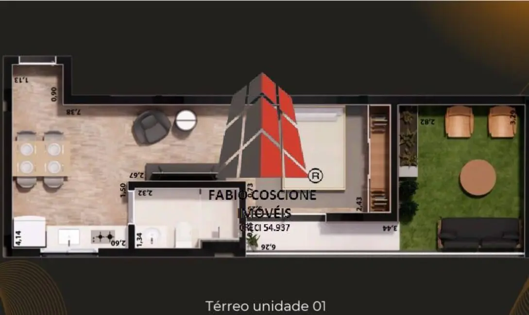 Foto 9 de Apartamento com 1 quarto à venda, 26m2 em Jardim Anália Franco, São Paulo - SP