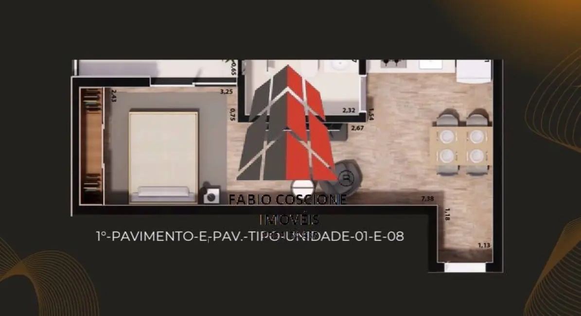 Foto 5 de Apartamento com 1 quarto à venda, 26m2 em Jardim Anália Franco, São Paulo - SP