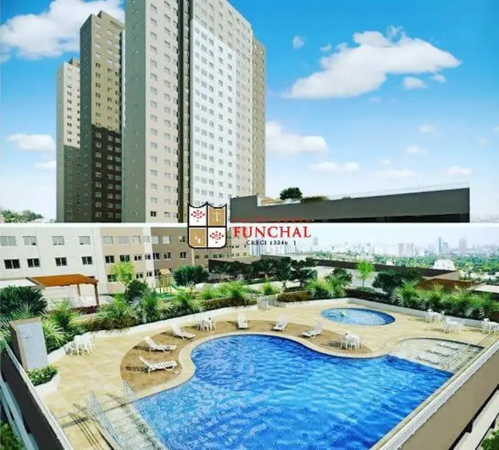 Foto 2 de Apartamento com 2 quartos à venda, 43m2 em Piraporinha, Diadema - SP