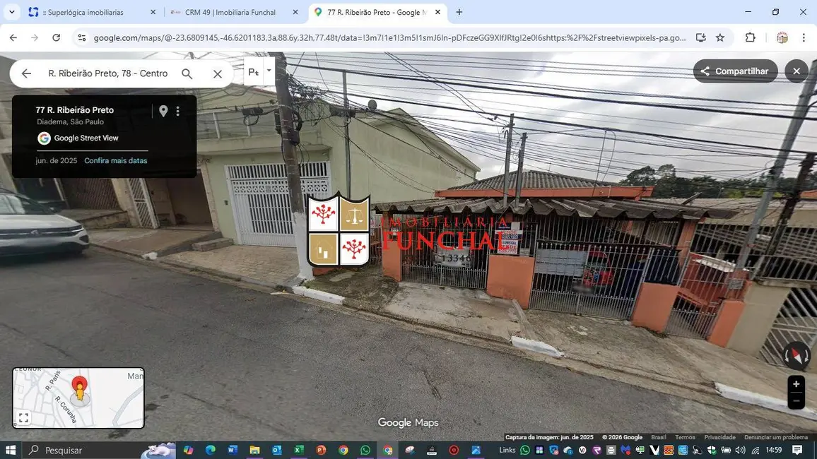 Foto 1 de Casa com 1 quarto para alugar, 50m2 em Diadema - SP