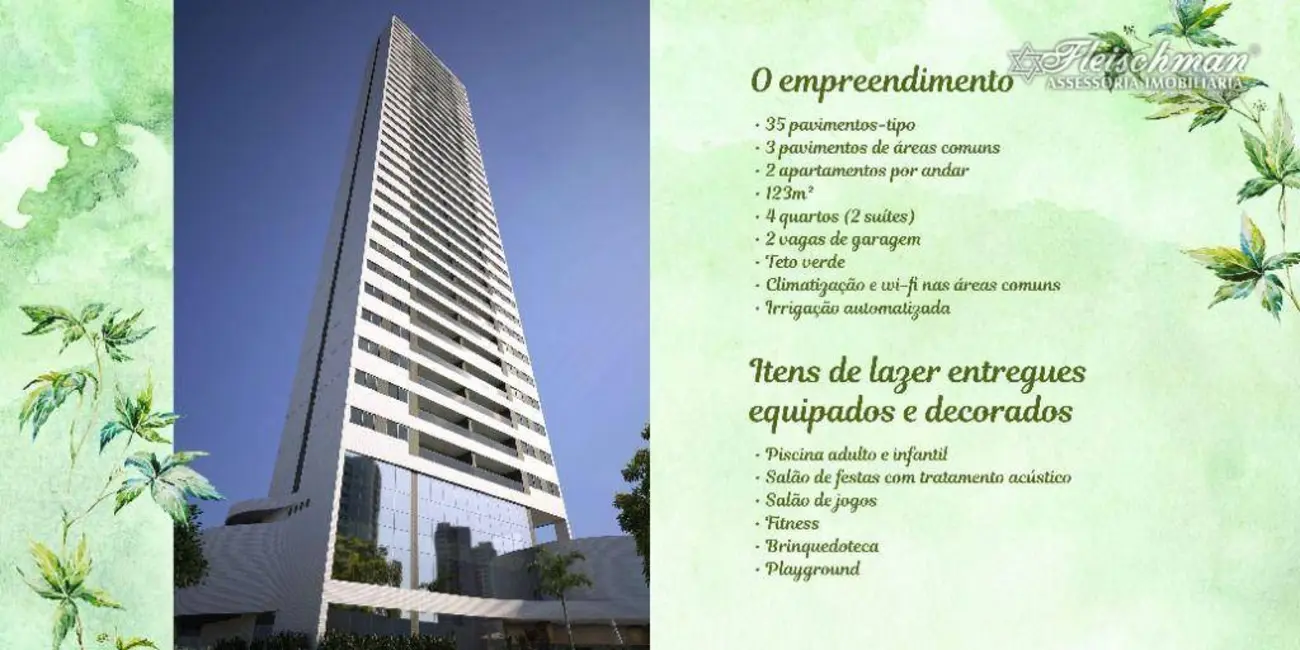 Foto 2 de Apartamento com 4 quartos à venda, 123m2 em Torre, Recife - PE