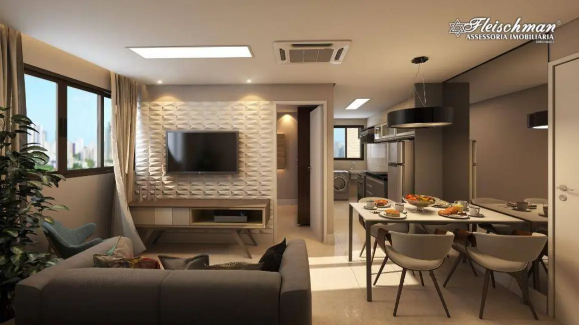 Foto 4 de Apartamento com 1 quarto à venda, 33m2 em Graças, Recife - PE