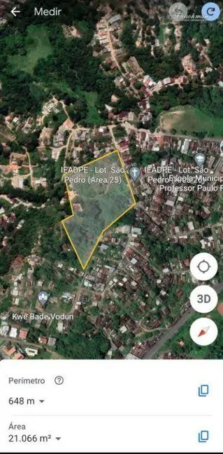 Foto 9 de Terreno / Lote à venda, 20000m2 em Jardim Primavera, Camaragibe - PE