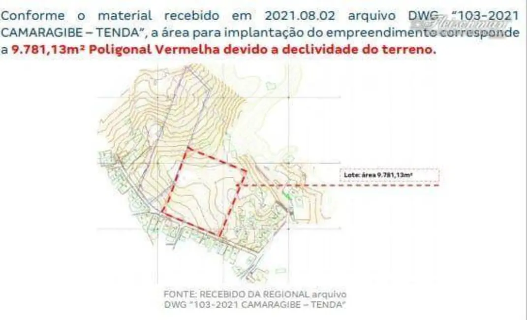 Foto 8 de Terreno / Lote à venda, 20000m2 em Jardim Primavera, Camaragibe - PE