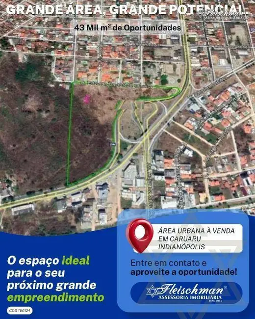 Foto 6 de Terreno / Lote à venda, 43049m2 em Indianópolis, Caruaru - PE