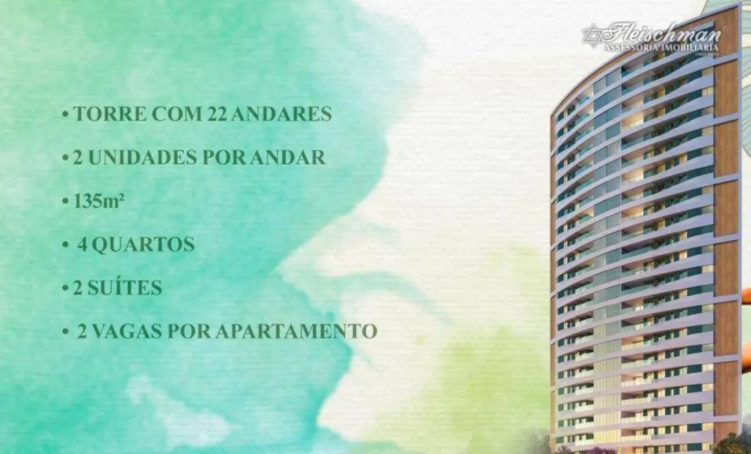 Foto 1 de Apartamento com 4 quartos à venda, 135m2 em Rosarinho, Recife - PE