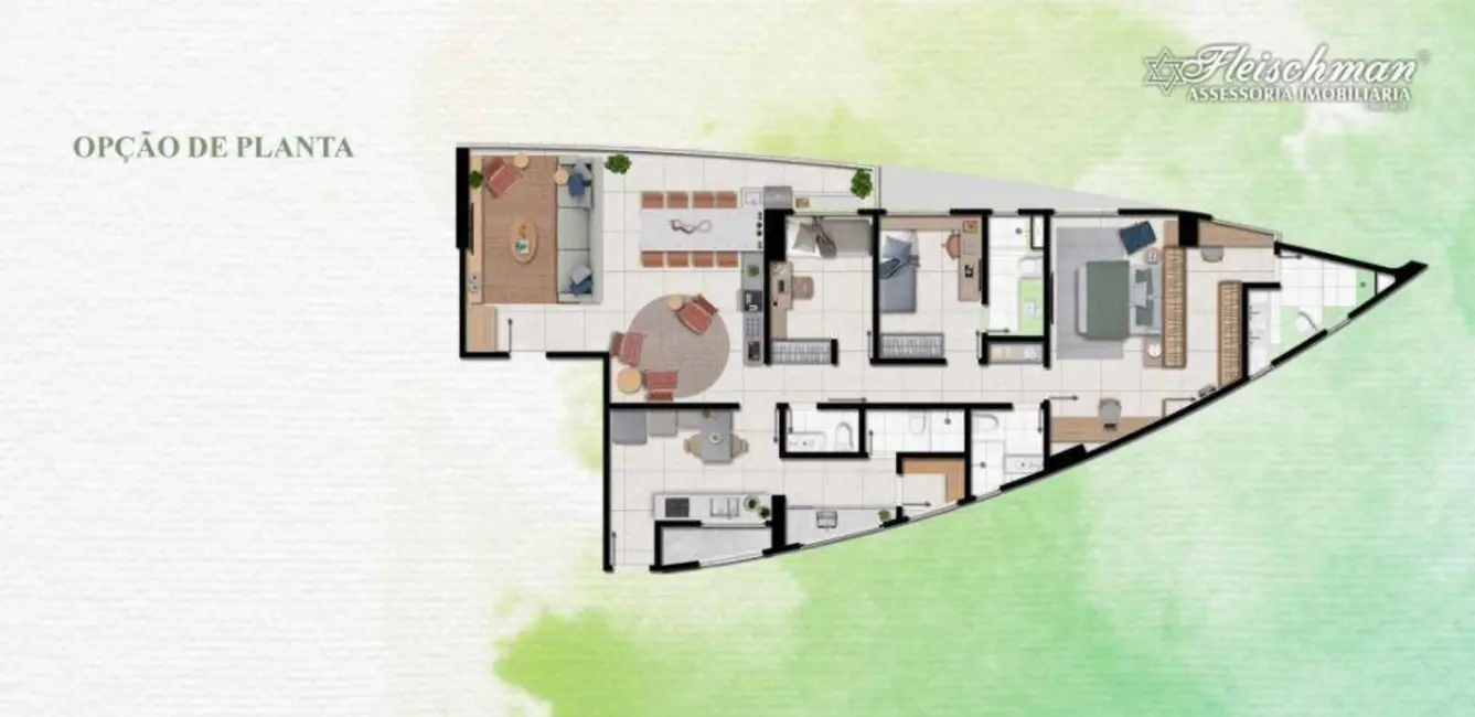 Foto 6 de Apartamento com 4 quartos à venda, 135m2 em Rosarinho, Recife - PE