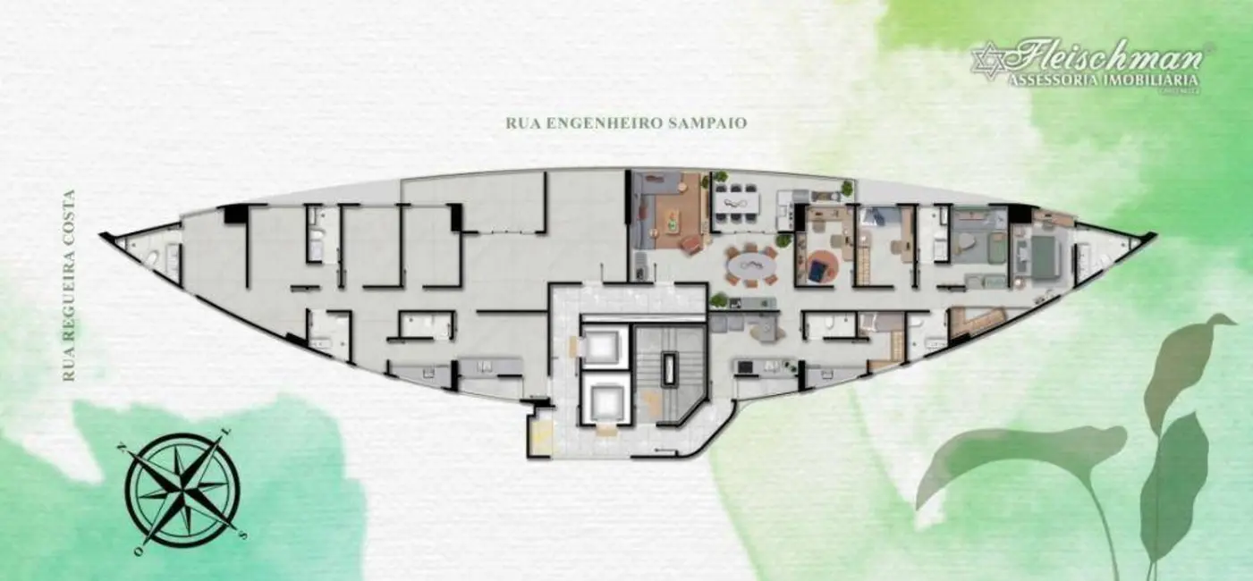 Foto 4 de Apartamento com 4 quartos à venda, 135m2 em Rosarinho, Recife - PE