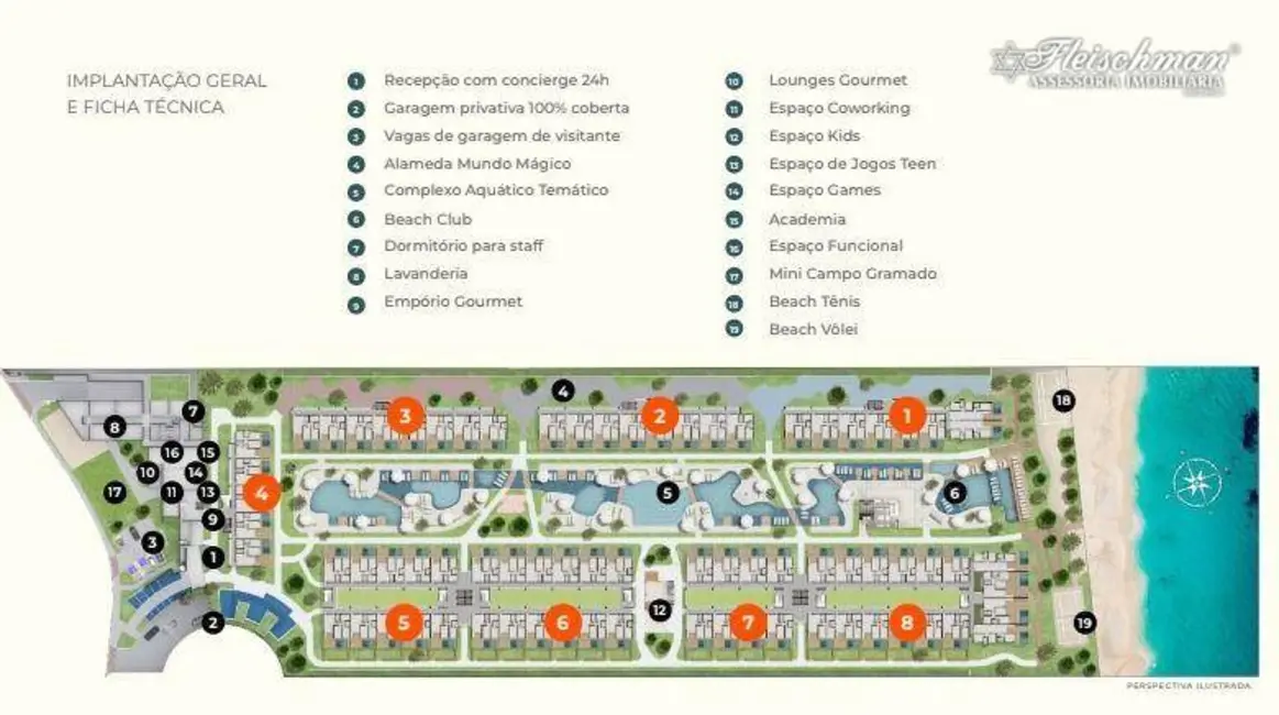 Foto 2 de Apartamento com 3 quartos à venda, 30m2 em Porto de Galinhas, Ipojuca - PE