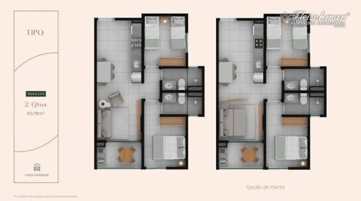 Foto 9 de Apartamento com 2 quartos à venda, 50m2 em Centro, Tamandare - PE