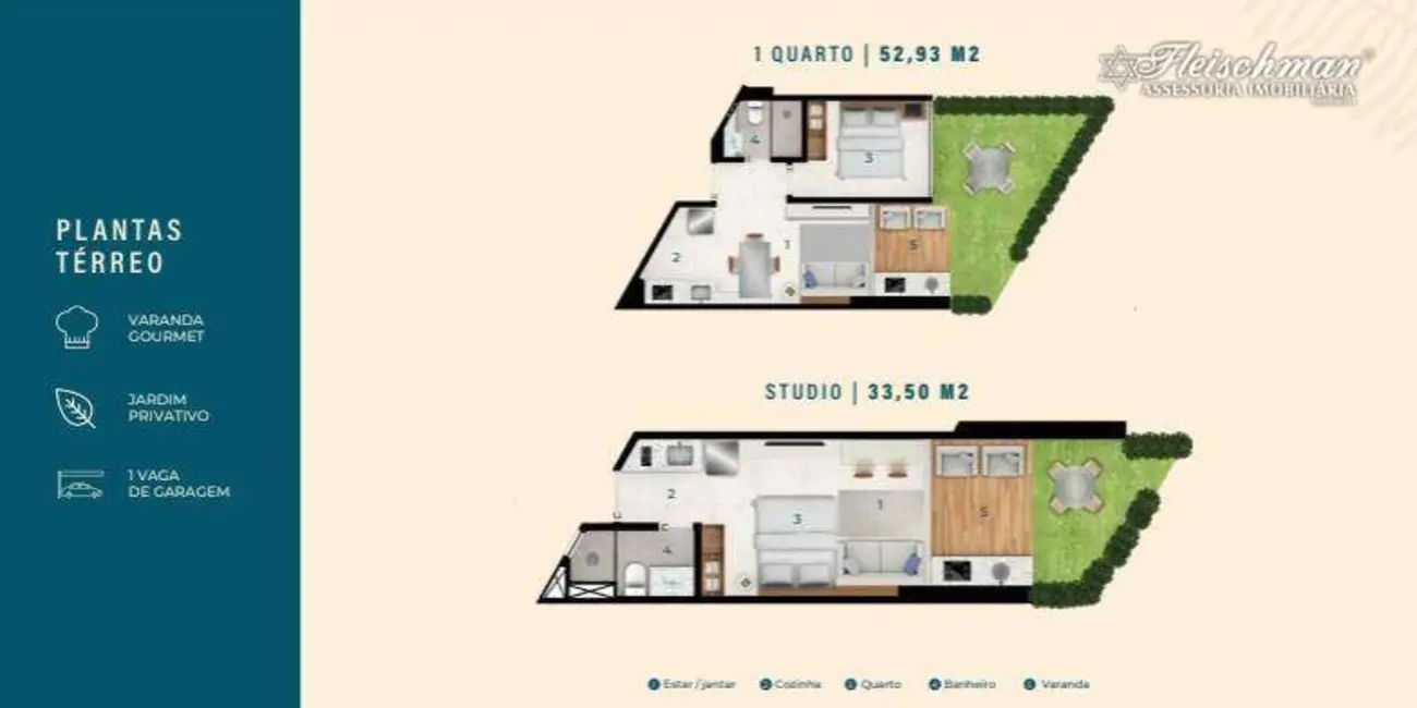 Foto 4 de Apartamento com 1 quarto à venda, 52m2 em Centro, Tamandare - PE