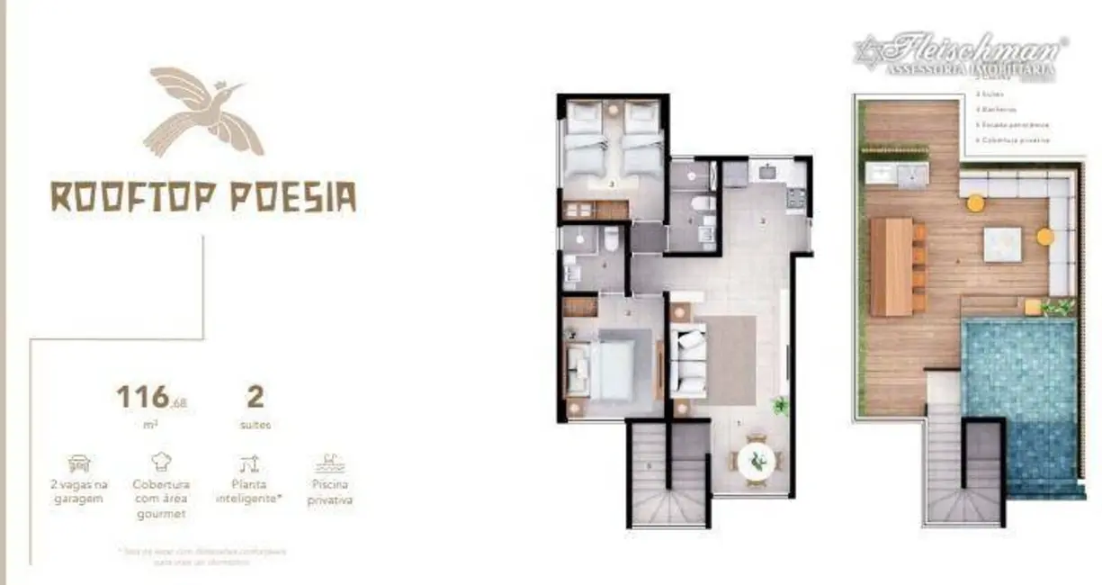 Apartamento com 1 quarto à venda, 36m2 em Porto de Galinhas, Ipojuca - PE - imagem 8 Foto 8 de Apartamento com 1 quarto à venda, 36m2 em Porto de Galinhas, Ipojuca - PE