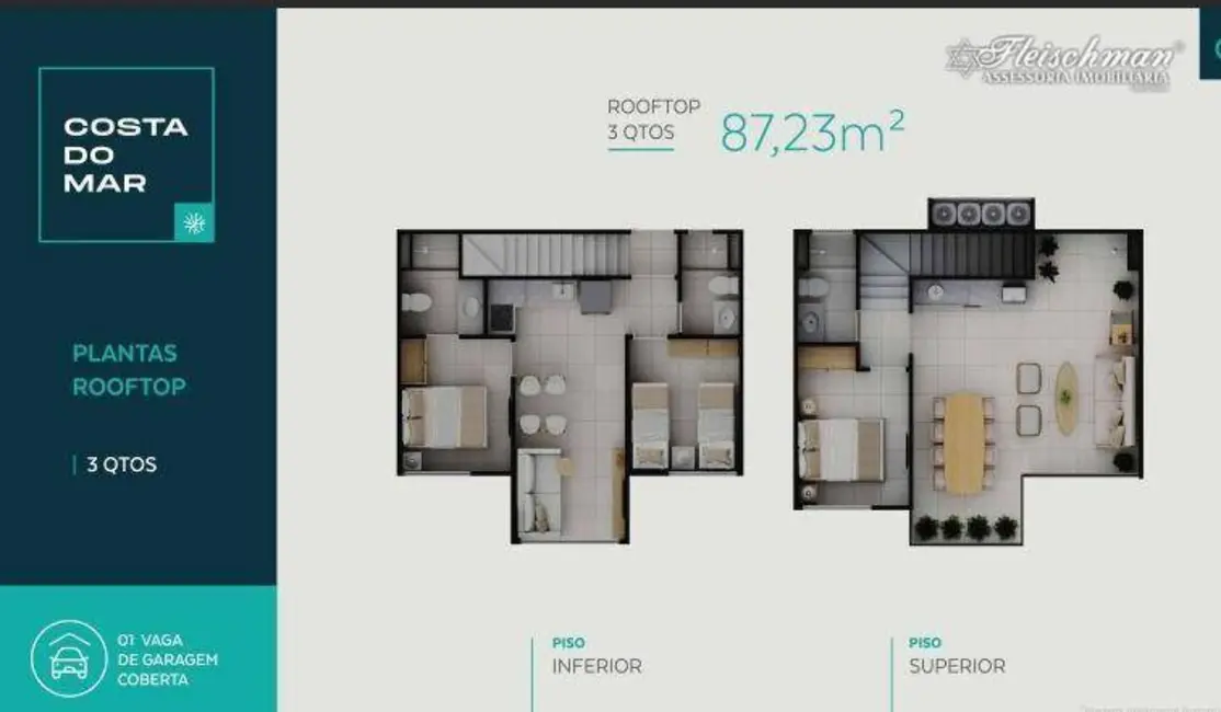 Foto 6 de Apartamento com 1 quarto à venda, 26m2 em Centro, Tamandare - PE