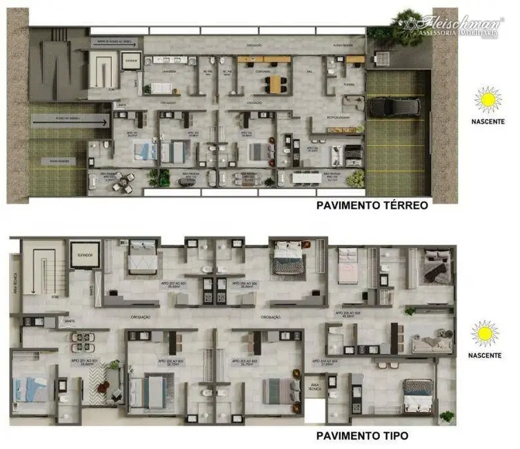 Apartamento com 2 quartos à venda, 48m2 em Intermares, Cabedelo - PB - imagem 8 Foto 8 de Apartamento com 2 quartos à venda, 48m2 em Intermares, Cabedelo - PB