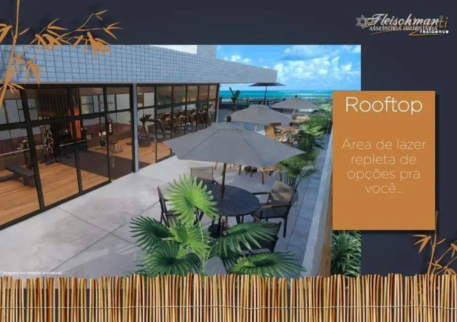 Foto 7 de Apartamento com 1 quarto à venda, 39m2 em Porto de Galinhas, Ipojuca - PE