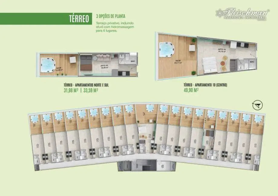 Apartamento com 1 quarto à venda, 22m2 em Porto de Galinhas, Ipojuca - PE - imagem 8 Foto 8 de Apartamento com 1 quarto à venda, 22m2 em Porto de Galinhas, Ipojuca - PE