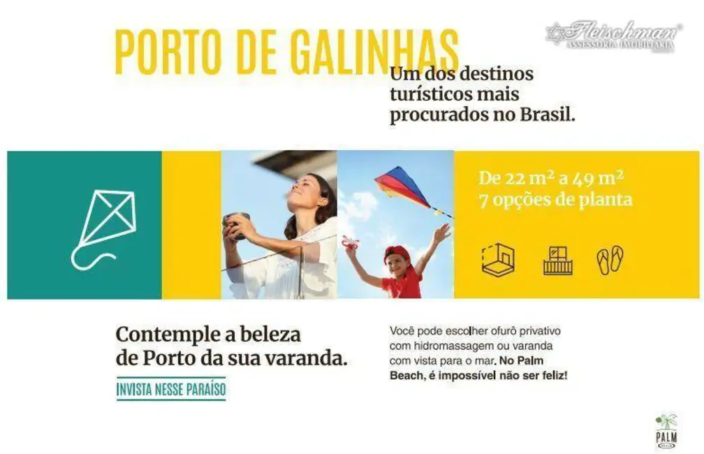 Apartamento com 1 quarto à venda, 22m2 em Porto de Galinhas, Ipojuca - PE - imagem 5 Foto 5 de Apartamento com 1 quarto à venda, 22m2 em Porto de Galinhas, Ipojuca - PE