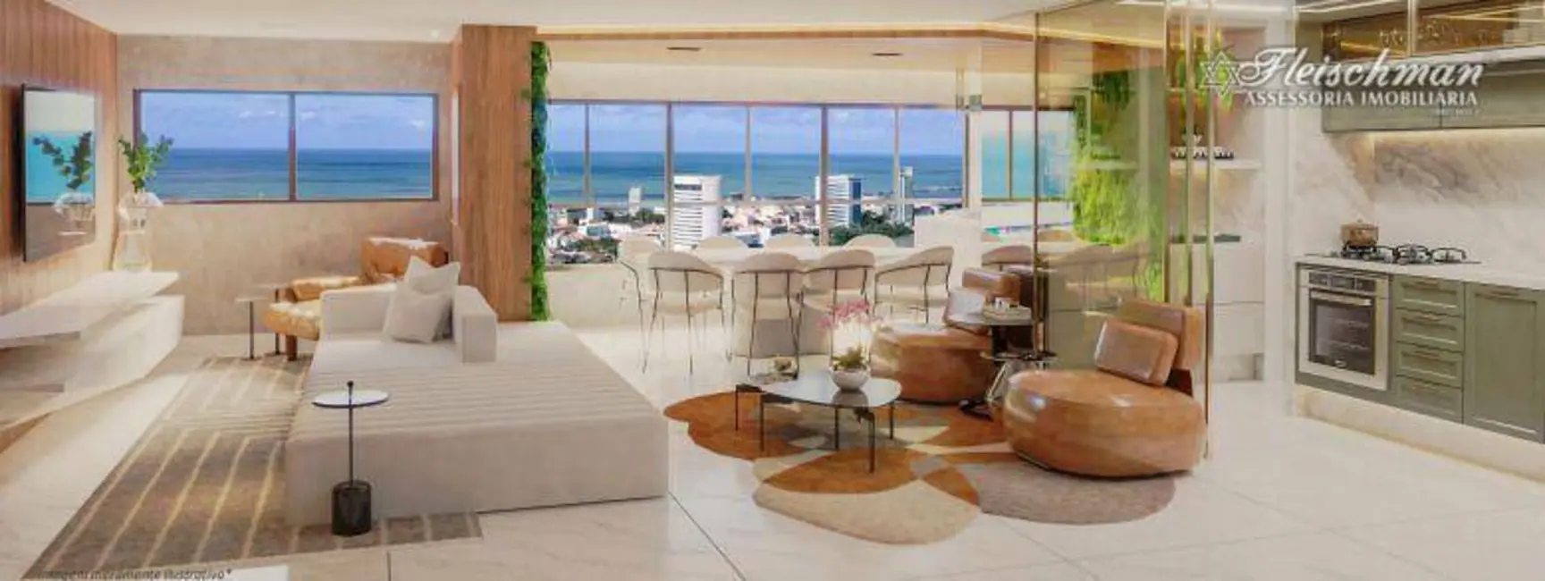 Apartamento com 4 quartos à venda, 146m2 em Boa Vista, Recife - PE - imagem 8 Foto 8 de Apartamento com 4 quartos à venda, 146m2 em Boa Vista, Recife - PE