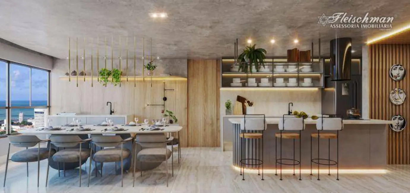 Apartamento com 4 quartos à venda, 146m2 em Boa Vista, Recife - PE - imagem 4 Foto 4 de Apartamento com 4 quartos à venda, 146m2 em Boa Vista, Recife - PE