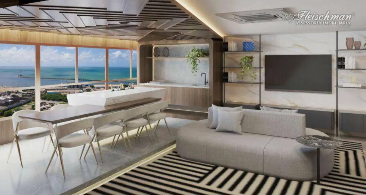 Apartamento com 4 quartos à venda, 146m2 em Boa Vista, Recife - PE - imagem 3 Foto 3 de Apartamento com 4 quartos à venda, 146m2 em Boa Vista, Recife - PE