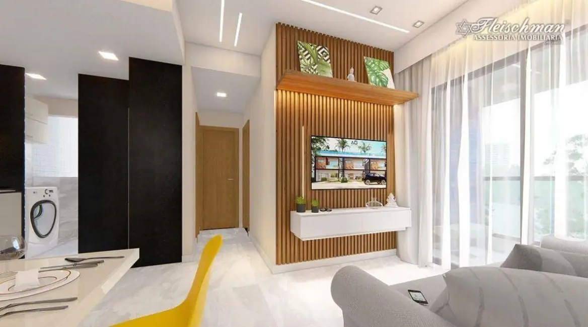 Foto 2 de Apartamento com 2 quartos à venda, 51m2 em Aflitos, Recife - PE