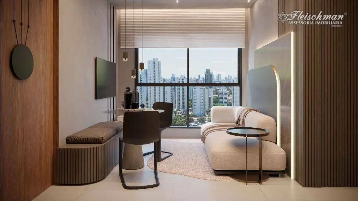 Foto 9 de Apartamento com 1 quarto à venda, 26m2 em Madalena, Recife - PE