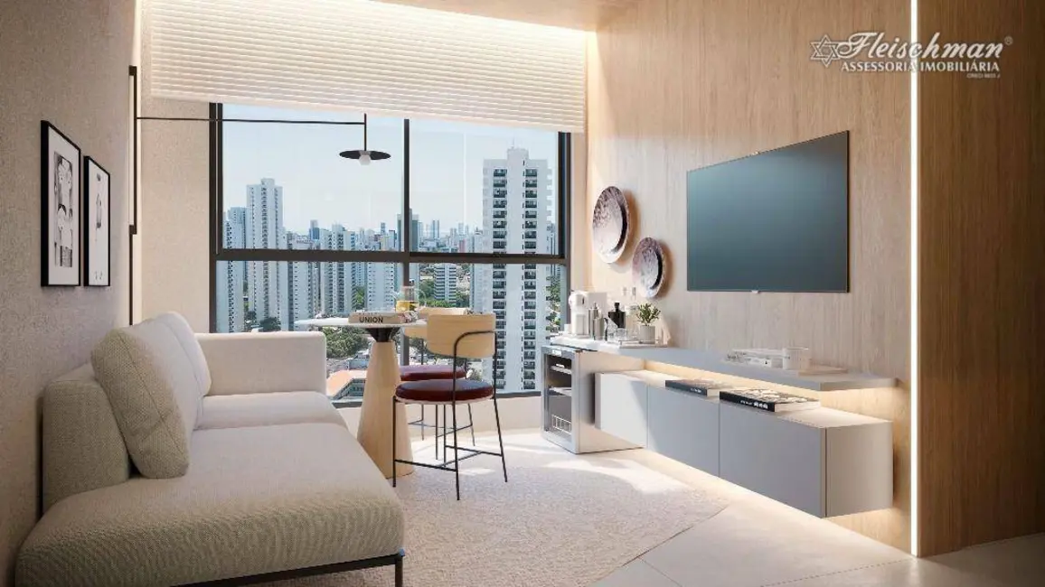 Foto 7 de Apartamento com 1 quarto à venda, 26m2 em Madalena, Recife - PE