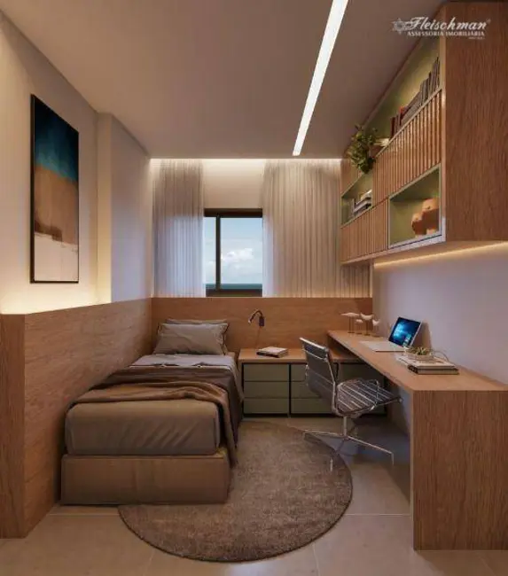 Apartamento com 3 quartos à venda, 83m2 em Pina, Recife - PE - imagem 6 Foto 6 de Apartamento com 3 quartos à venda, 83m2 em Pina, Recife - PE