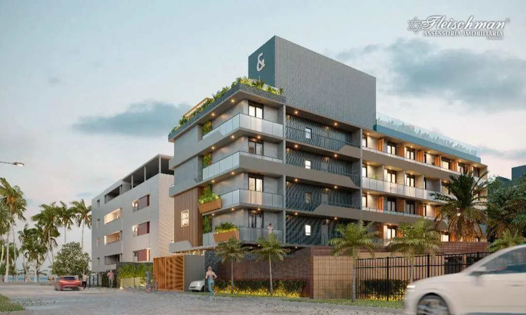 Foto 4 de Loft / Flat com 1 quarto à venda, 47m2 em Cabo Branco, Joao Pessoa - PB