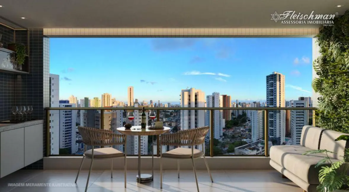 Foto 4 de Apartamento com 3 quartos à venda, 82m2 em Encruzilhada, Recife - PE