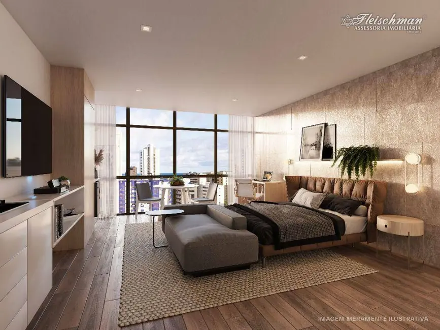 Apartamento com 1 quarto à venda, 30m2 em Boa Viagem, Recife - PE - imagem 5 Foto 5 de Apartamento com 1 quarto à venda, 30m2 em Boa Viagem, Recife - PE