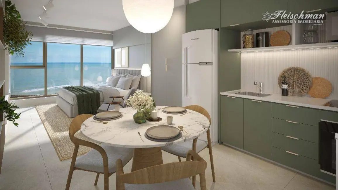 Apartamento com 1 quarto à venda, 32m2 em Boa Viagem, Recife - PE - imagem 6 Foto 6 de Apartamento com 1 quarto à venda, 32m2 em Boa Viagem, Recife - PE